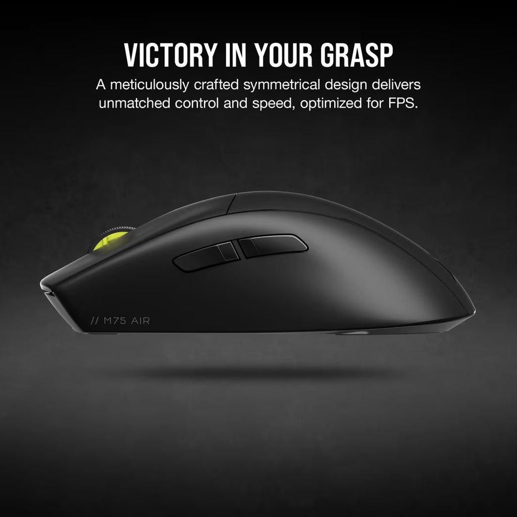 CORSAIR M75 AIR WIRELESS Ultra-Lightweight Gaming Mouse