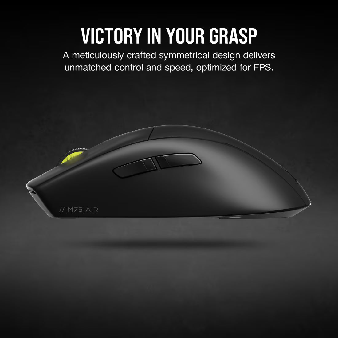 CORSAIR M75 AIR WIRELESS Ultra-Lightweight Gaming Mouse