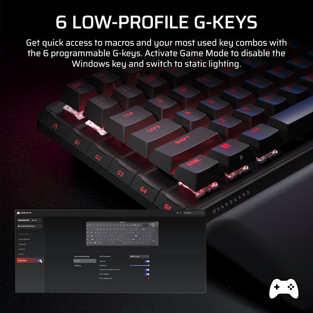 VANGUARD PRO 96 Hall Effect Gaming Keyboard