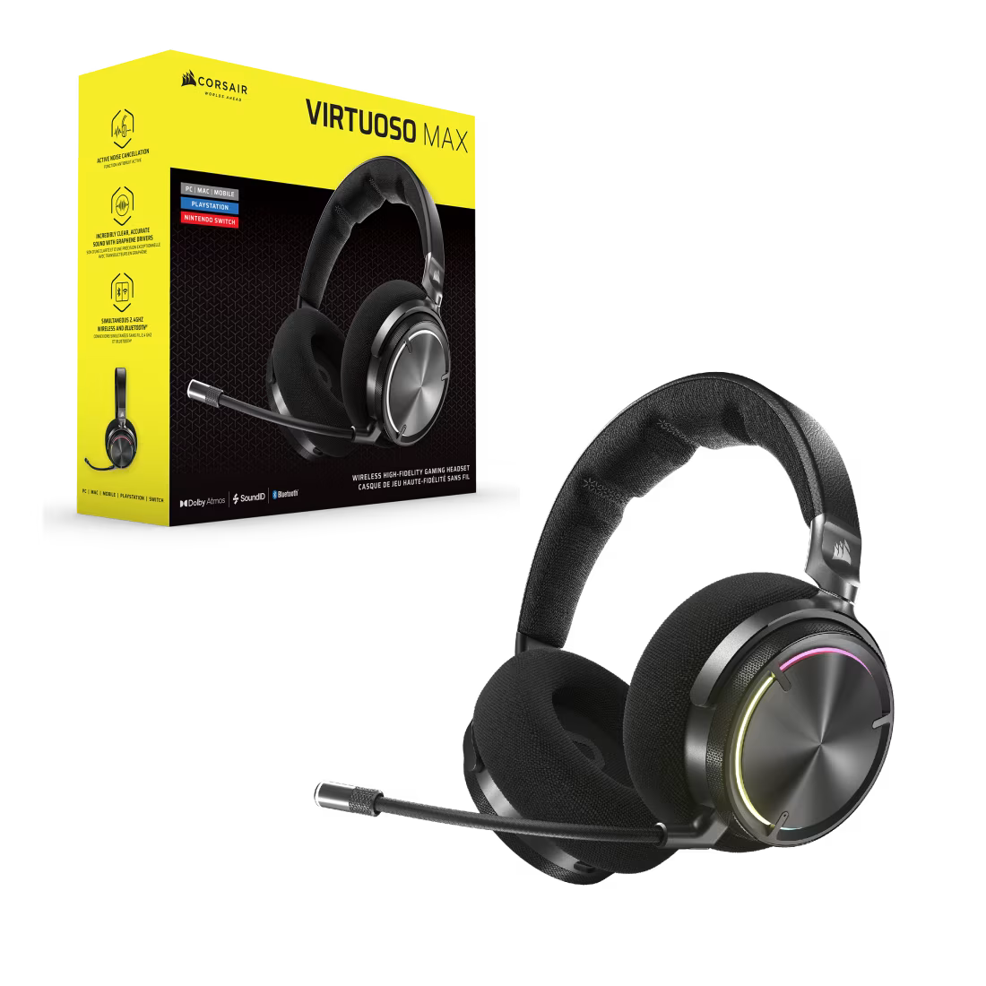 CORSAIR VIRTUOSO MAX WIRELESS Gaming Headset